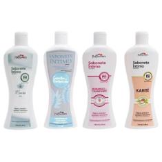 Sabonete Íntimo Líquido 130Ml Hot Flowers, Morango com Champanhe