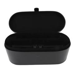 Bolsa de Armazenamento de Ferramentas de Modelagem de Cabelo Couro PU Resistente a Impactos, Resistente a Arranhões, Bolsa de Transporte de Secador de Cabelo à Prova para Uso