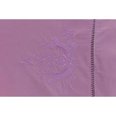 Jogo De Lençol Cama Viúva 100% Algodão 200 Fios 3 Peças Rose - Thais E