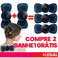 Mini Massageador Relaxante Muscular Portátil Elétrico Recarregável - B