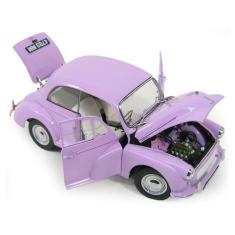 Miniatura Sun Star 1960 Morris Minor 1000 Saloon 1/12 Metal, Roxo