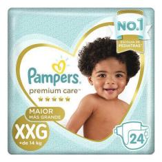 Fralda Xxg Pampers Premium Care 24 Unidades