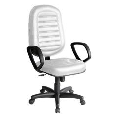 Cadeira Presidente para Escritório Linha Blenda Branco