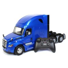 Caminhão De Controle Remoto 1/16 Freightliner Cascadia, Azul