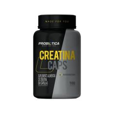 Creatina Mono-hidratada Probiótica 180 Cápsulas  - sem Sabor, 1, 180 C