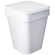 OU Lixeira Izzy 10 Lts Branco