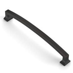 Asidrama Pacote com 10 puxadores de armário de cozinha de bronze polido a óleo de 254 mm, puxadores de armário de cozinha para puxadores de gaveta de armário