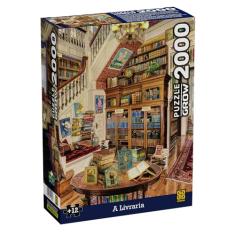 Quebra-cabeça A Livraria 2000 Peças - Grow