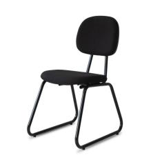 Cadeira Secretária Turim Pé Sky - Flex Cadeiras, Preto