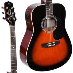 Violão Giannini GD1 EQ Eletroacústico 3 Tone Sunburst