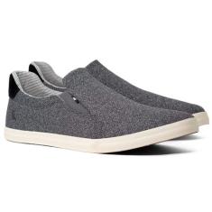 Tênis Reserva Go Lapa Slip On Couro Elástico Casual Calce Fácil Confor