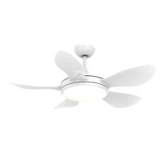 Ventilador de Teto Arno Ultimate 5 Bivolt Branco VX25, 58W, LED 1500–1600lm 3 Temperaturas, Controle Remoto, 6 Velocidades, 3 Modos e Timer