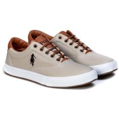 Tenis masculino Sapatenis Polo open casual confortavel macio sapato, B