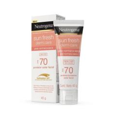 Protetor Solar Neutrogena Derm Care Sem Cor FPS70 40g - Neutrogena Sun