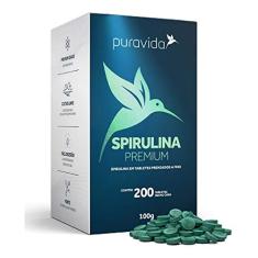 Spirulina Premium Pura 200tabs 500mg Puravida Original