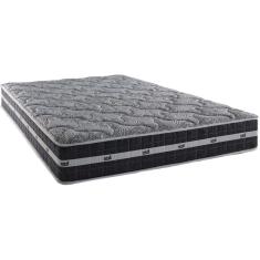 Colchão Casal Molas Ensacadas Black Grafite (138x188x24) - Anjos