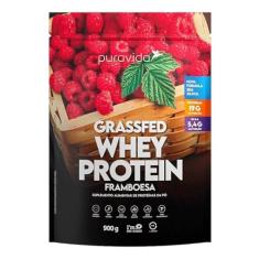 Whey Grassfed - 900g Framboesa - Puravida