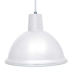 Luminária Pendente Alumínio Branco Td822  Td822  - Taschibra