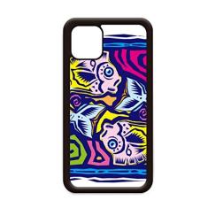 Capa Constellation Peixes Mexicon Cultura Gravação para iPhone 11 Pro Max para Apple Mobile Case Shell
