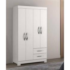 Guarda Roupa Solteiro 4 Portas 2 Gavetas NT5005 Notável