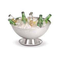 Champanheira em Aço Inox 12L de mesa com base Perlage Forma