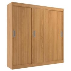 Guarda Roupas Casal Lisboa 3 Portas de Correr e 2 Gavetas - Evidencia 