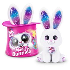 Pelúcia Interativa Pets Alive, Candide, Magic Bunnies Branco