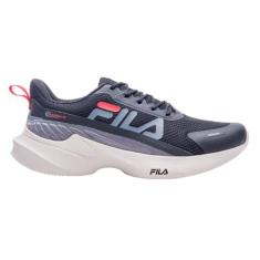 Tenis Fila Progress Lite Masculino, Black/Graphite/Flame Scarlet, 44