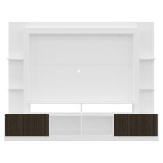 Rack Estante com Painel Tv 65 e 2 Portas Oslo Branco