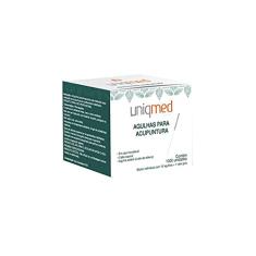 Agulha Para Acupuntura 0.25 X 30mm Uniqmed - 1000 Unidades