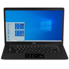 Notebook Ultra 14 Polegadas Pentium J3710 4gb Ssd 120gb Windows 10 Preto Microsoft Office 365 - Ub324