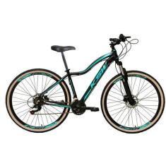 Bicicleta Femininas Aro 29 Ksw Mwza 24v Freio a Disco Garfo Com Suspen