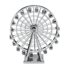 Miniatura de montar metal earth roda gigante ferris wheel, Prata