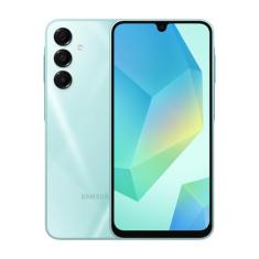 Samsung Celular Galaxy A16, 256GB + 8GB RAM, Câmera de até 50MP, Tela 6.7", NFC, IP54, Bateria 5000 mAh (Verde Claro)