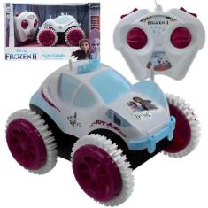 Carrinho de Controle Remoto Frozen Giro Gelado Capota e Volta - Candid