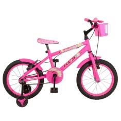 Bicicleta Infantil Aro 16 Kls Princess Roda Alumínio-Feminino