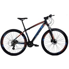 BICICLETA ARO 29 RINO EVEREST COLOR - 24V SHIMANO ALTUS - FREIO HIDRAULICO - SUSPENSAO COM TRAVA-Unissex