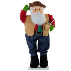 Boneco Natal Papai Noel Gaúcho Natalino 80cm