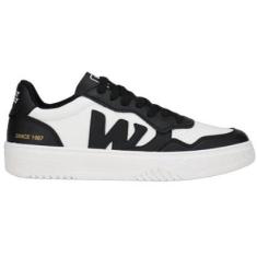 Tênis Casual Masculino Black White West Coast WC-101-Masculino