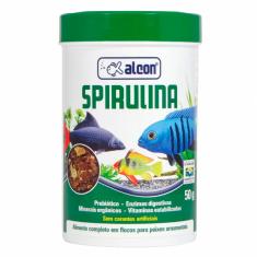 Ração Alcon Spirulina 50g Peixes Marinhos