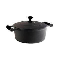 Caçarola Ferro Alça Silicone Preto Libaneza 1,2 lts 16cm