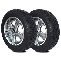 Kit 2 Pneus Am Plus 175/65r14 Remold