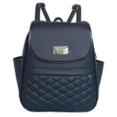 Bolsa de costas feminina com alça regulável e bolso com zíper para mul