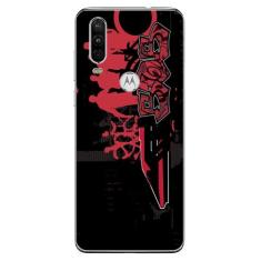 Capa Adesivo Skin055 Verso Para Motorola One Action - KawaSkin
