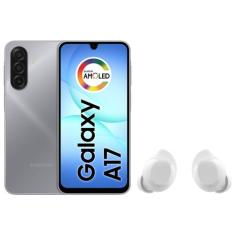 Smartphone Samsung Galaxy A17 256GB 4GB RAM  - Cinza + Fone de Ouvido 