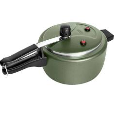 Panela De Pressão Antiaderente 2,5 Litros Tulipa Masterflon Verde Patolux