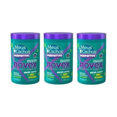 Creme De Tratamento Novex 400G Meus Cachos - Kit Com 3Un