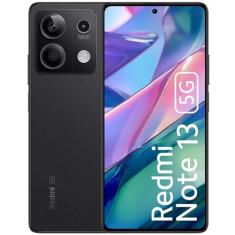 Smartphone Xiaomi Redmi Note 13 5G 8GB Ram 256GB Preto, 256GB, Preto