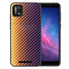 Ranyi Capa para celular Cloud Stratus C7, capa de celular Stratus C7, padrão de onda gradiente colorido, fina, flexível, capa de borracha de silicone com absorção de choque para Cloud Stratus C7 -