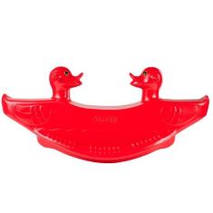 Gangorra Patinho Dupla Freso Cores - Com Inmetro e 2 Lugares, Vermelho